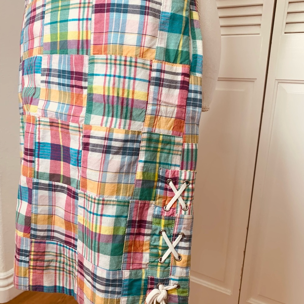 Talbots Madras Plaid Skirt - Picture 2 of 10